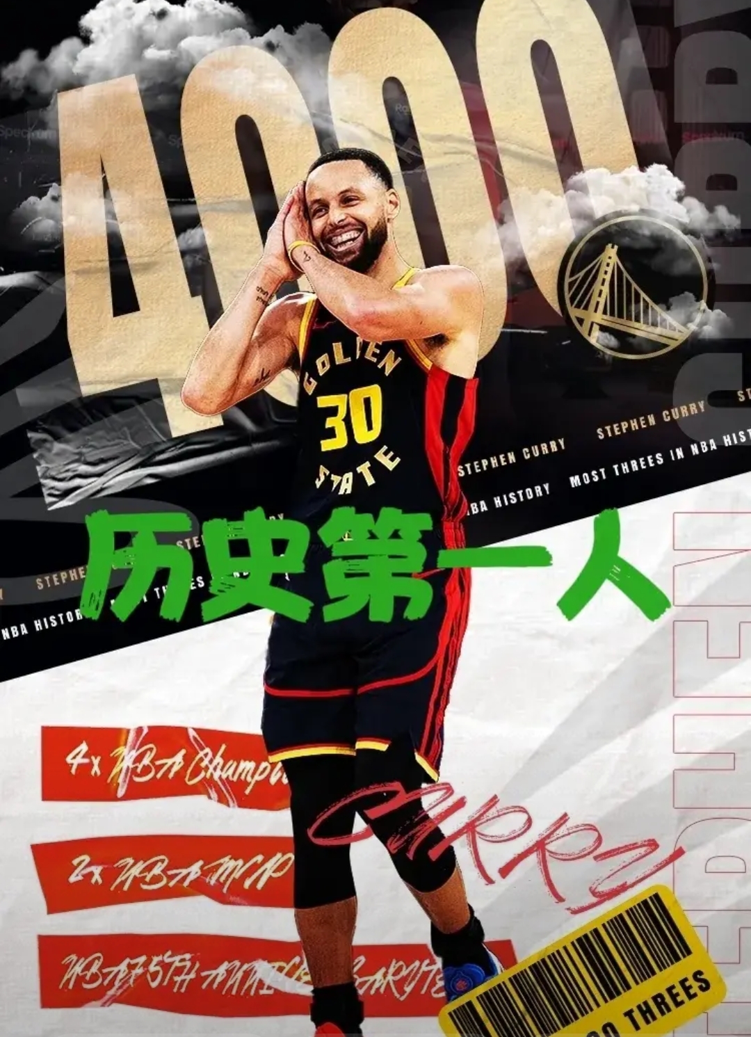 勇士王牌球员创赛季得分新高，媒体热捧，情况人民.